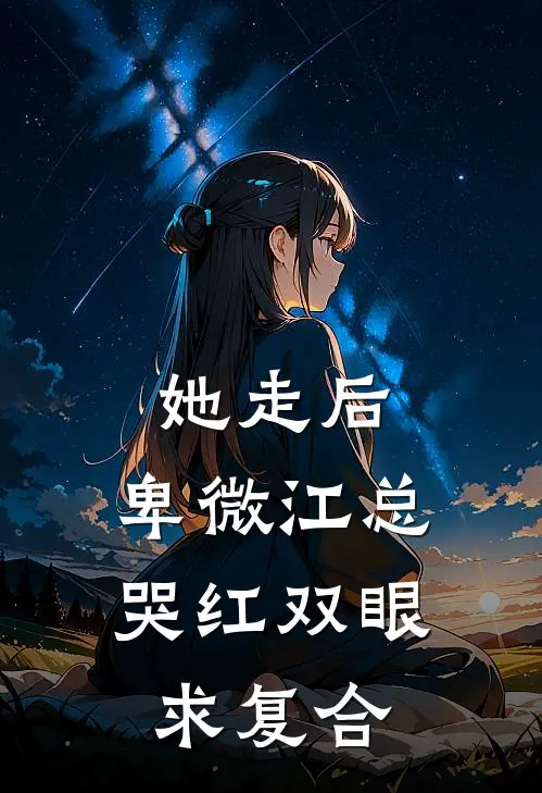 她走后，卑微江总哭红双眼求复合