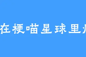 cy在梗喵星球里烊孖
