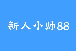 新人小帅88