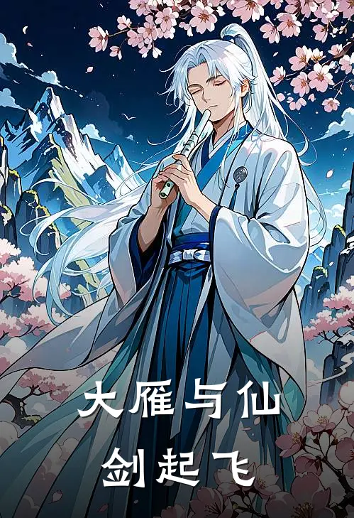 大雁与仙剑起飞