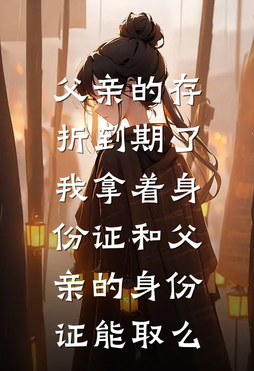 父亲的存折到期了,我拿着身份证和父亲的身份证能取么