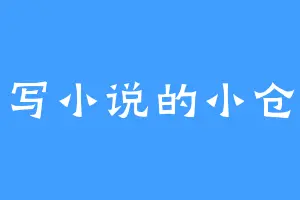爱写小说的小仓鼠