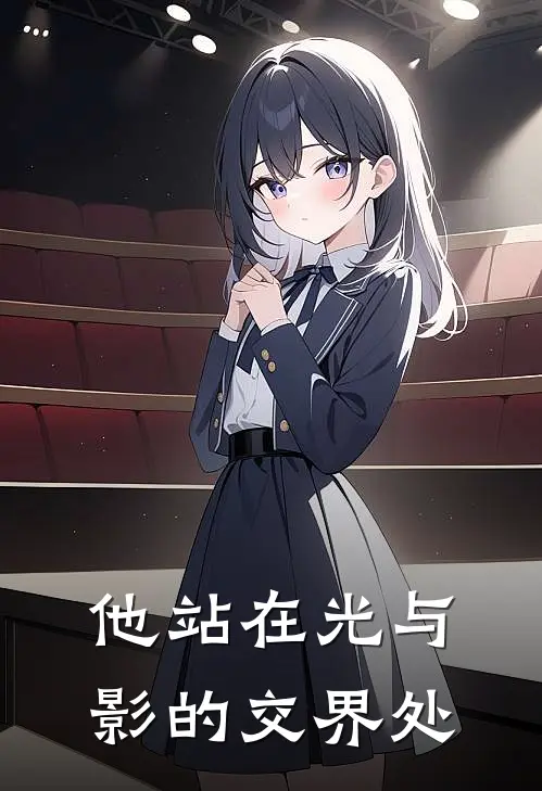 他站在光与影的交界处