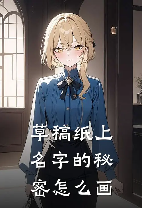 草稿纸上名字的秘密怎么画