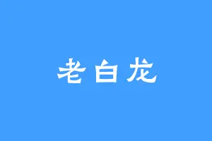老白龙